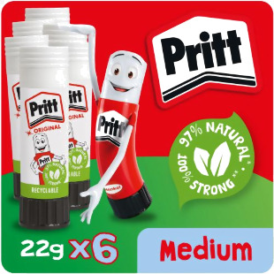 Pritt Stick 22g Pk 6