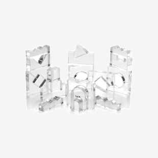 Crystal Block Sets  - Clear