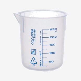 Polypropylene Beaker - 250 x 25ml