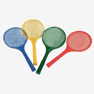 Short Tennis Plastic Racquets P4