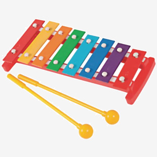 Small Metal Glockenspiel