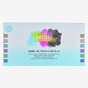 Jumbo Oil Pastels Metallic P12