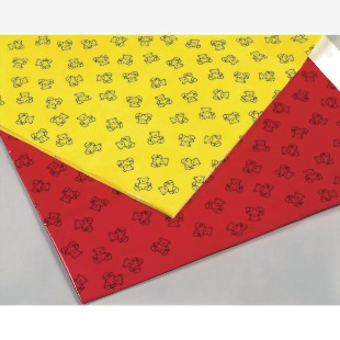 Teddy Splashmat - Red 1.47mSq