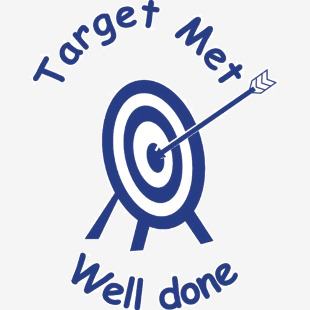 Xclamation Stamp Target Met