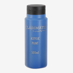 Classmates Cyan Blue Acrylic 500ml