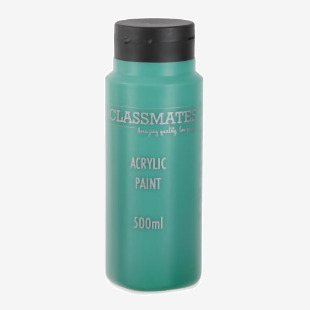 Classmates Mid Green Acrylic 500ml