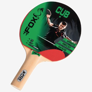 Fox Cub 1 Star Table Tennis Bat