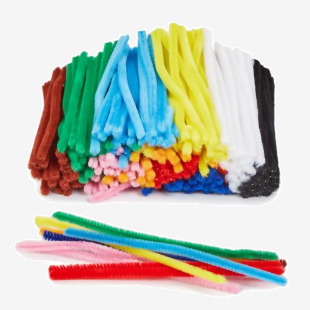 Craft Pipe Cleaners Assorted 150mm P250