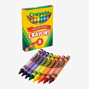 Crayola Crayons Packet Of 8 Crayons