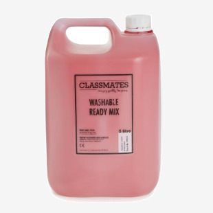 Classmates Washable Paint 5l Red