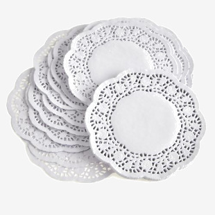 White Doilies PK250