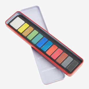 Classmates 12 Colour Watercolour Pan Set