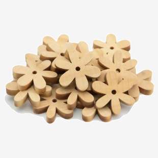 Small Wooden Daisy Flowers