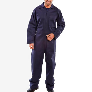 Beeswift Fire Retardant Boilersuit Navy Blue 36 CFRBSN36