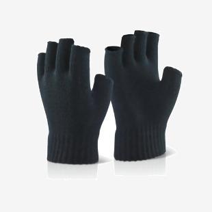 Beeswift Fingerless Mitts Black  FLM