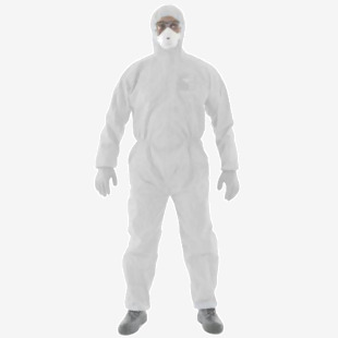 Ansell Microgard 1500 Plus White XL ANWH15111XL