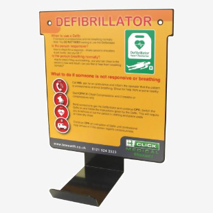 Click Medical Defibrillator Wall Hanger  CM1223