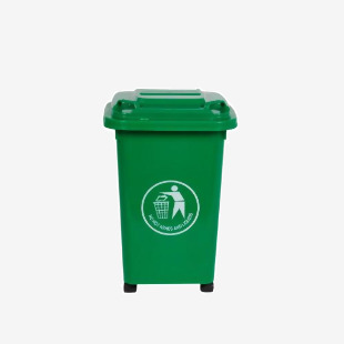 Wheelie Bin 30L 30% Recycled Polyethylene Green LWB30Y_Green