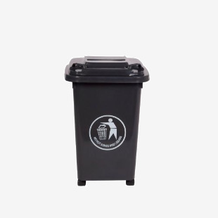 Wheelie Bin 30L 30% Recycled Polyethylene Dark Grey LWB30Y_DGrey