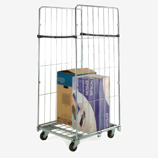 Demountable Roll Container 2 Sides  Internal Height mm: 1360 500kg Silver RB1522