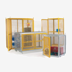 Shelf for Security Cage 30 x 680 x 680 Yellow SCS003