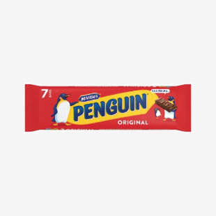 McVities Penguin Milk Chocolate Biscuit Bars (Pack of 7) 44541 UN21036