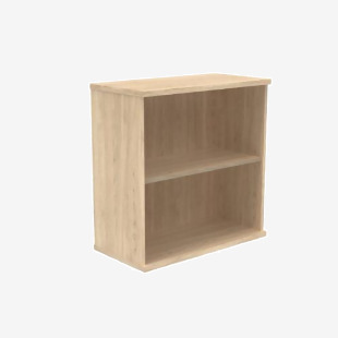 Astin Bookcase 1 Shelf 800x400x816mm Canadian Oak KF823742 KF823742