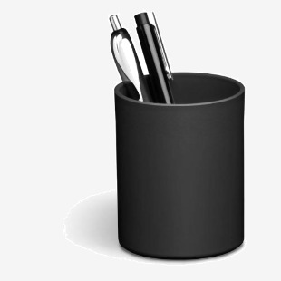 Durable ECO Desk Pen Pot & Pencil Holder 80% Recycled Plastic Black - 775901 11777DR