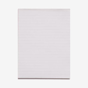 Rhino 8 x 6 Memo Pad 80 Leaf Ruled 8mm Feint Lines F8 (Pack 10) - ES5F-0 14496VC