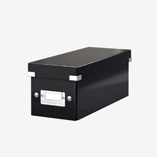 Leitz Click & Store CD Storage Box Black 60410095 22509ES