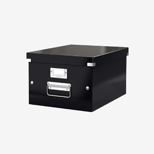 Leitz Click & Store Storage Box Medium Black 60440095 22789ES