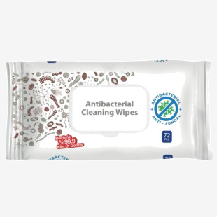 ValueX AntibacterialVirucidal Wipes (Pack 72) - ABW72AG 24109EA