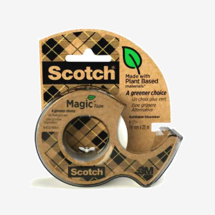 Scotch Magic Tape Greener Choice 19mm x 20m with Recycled Dispenser 7100082821 38914MM