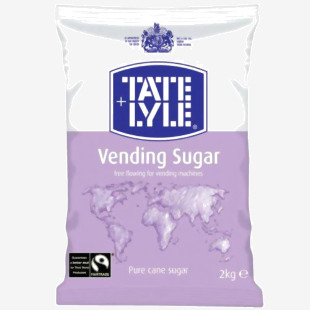 Tate & Lyle Vending Sugar Bag For Dispensing Machines (Pack 2Kg) - 0410340 53131CP