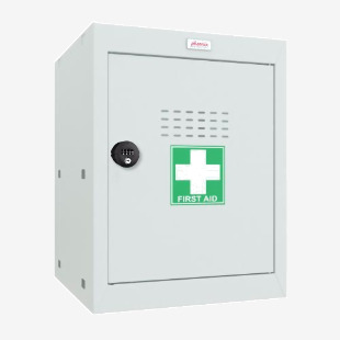 Phoenix MC Series Size 2 Cube Locker in Light Grey with Combination Lock MC0544GGC 58626PH