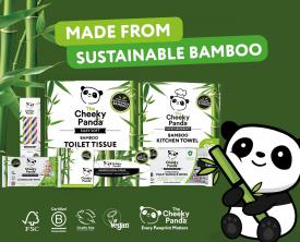 Choose The Cheeky Panda for Sustainable Personal Hygiene Products 